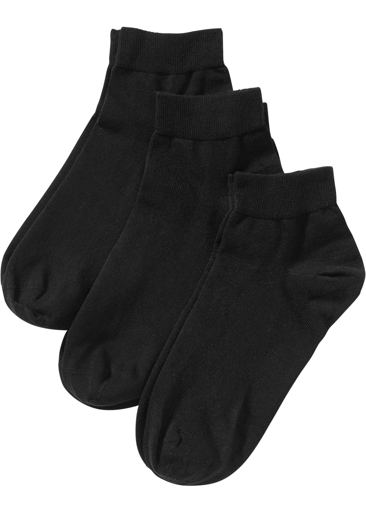 Krátke ponožky (3 ks), s exkluzívnym komfortom a bio bavlnou