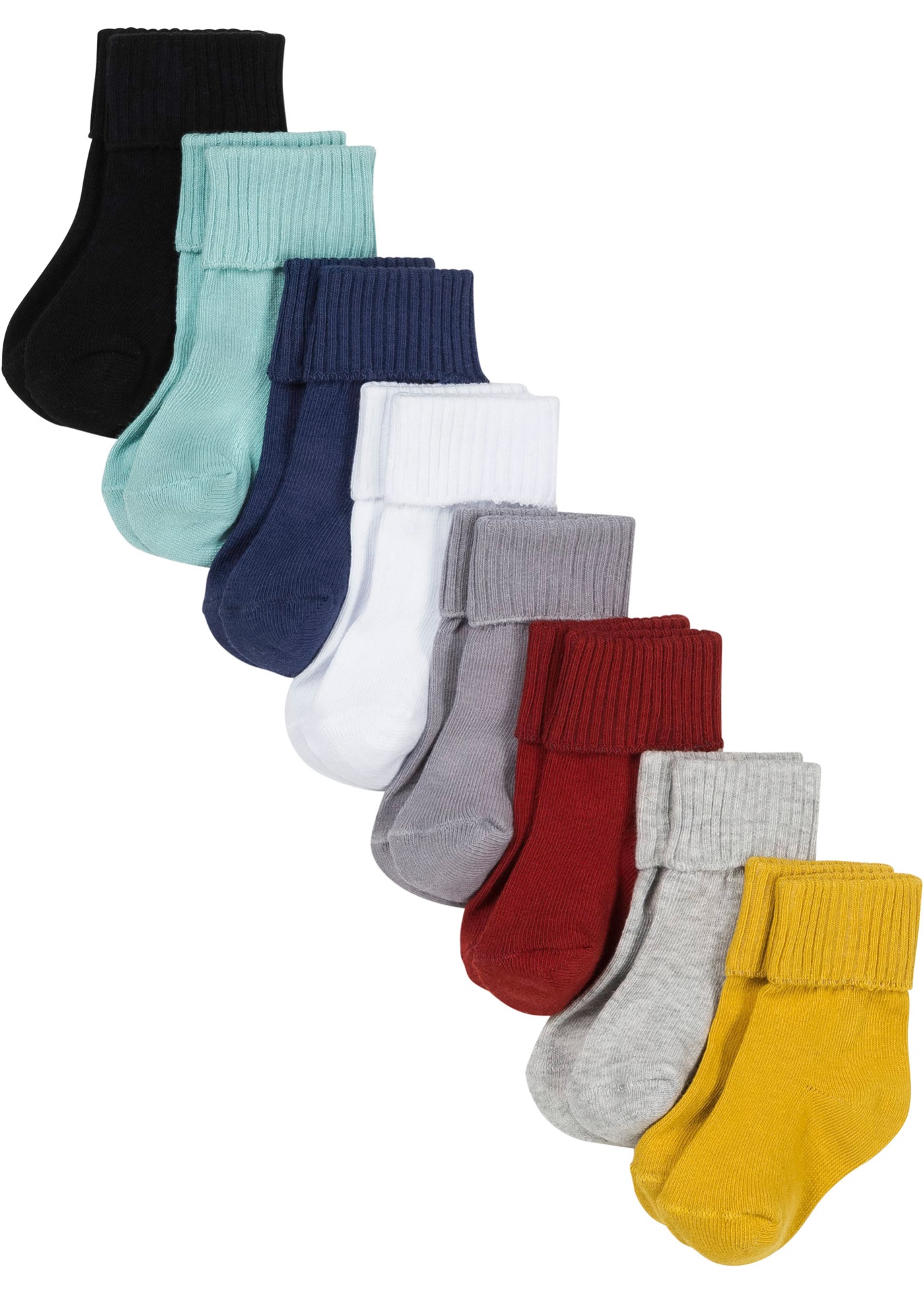 Ponožky (8ks v balení) s bio bavlnou