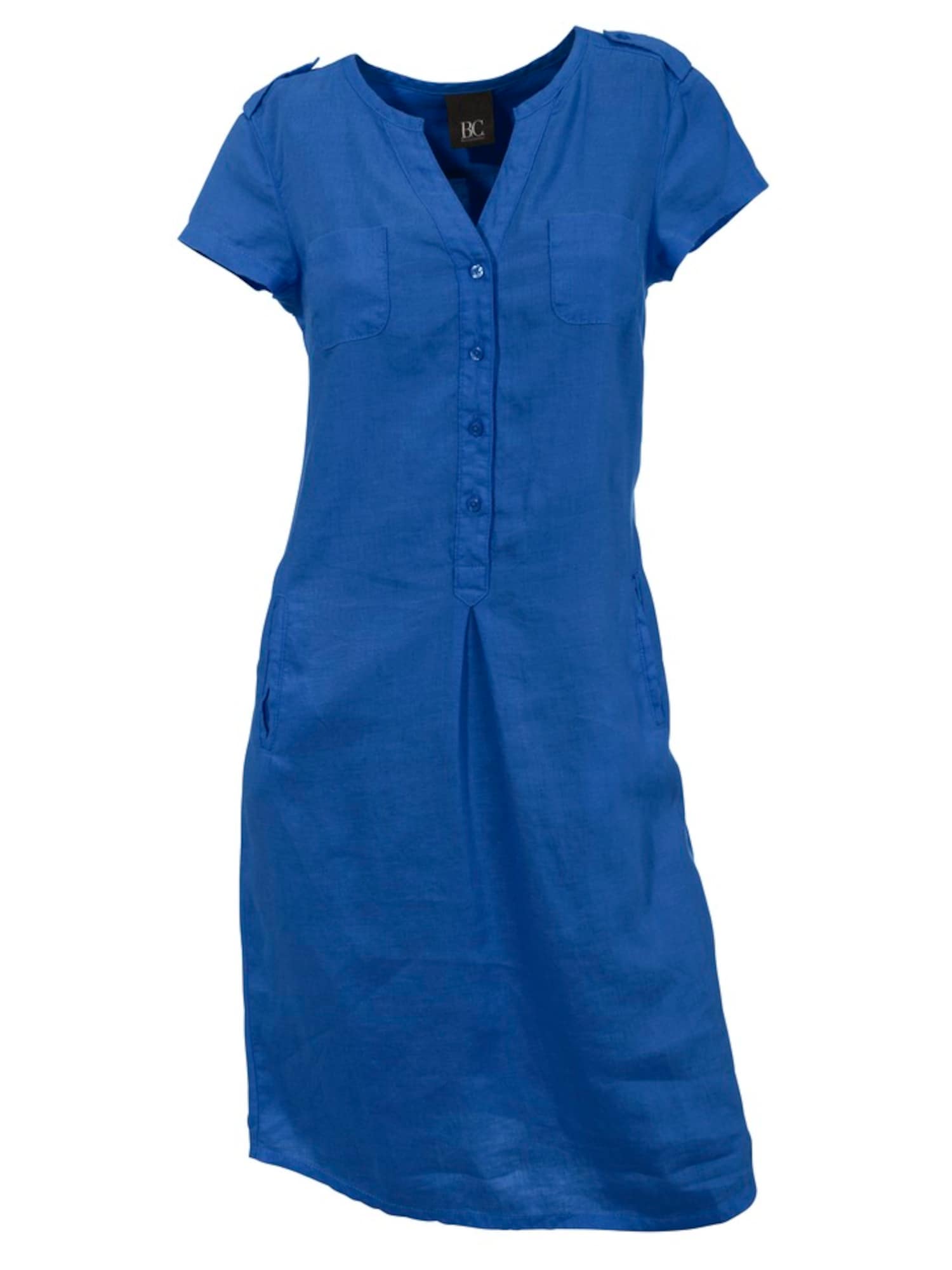Košeľové šaty kráľovská modrá heine