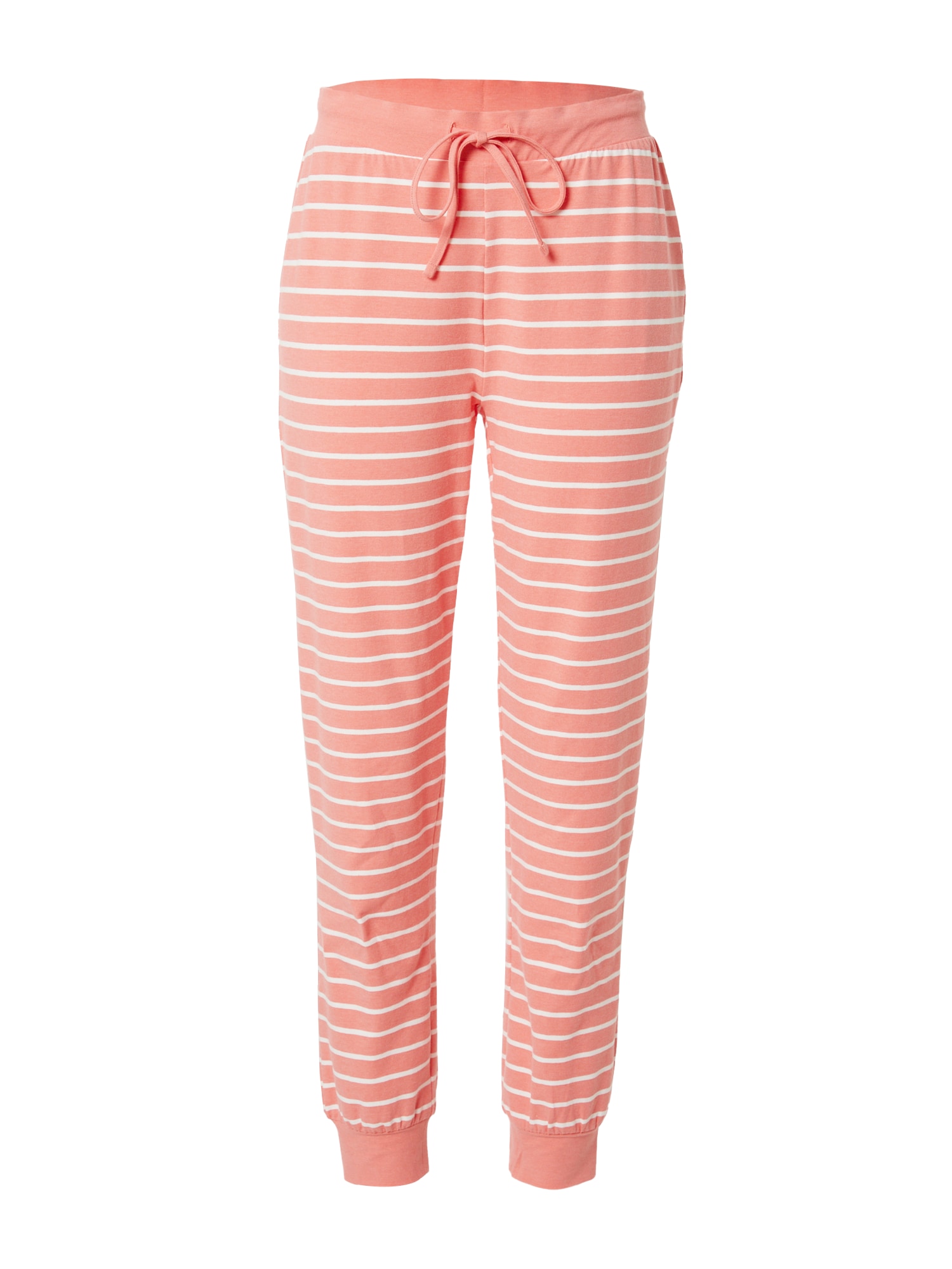 Pyžamové nohavice koralová biela ESPRIT