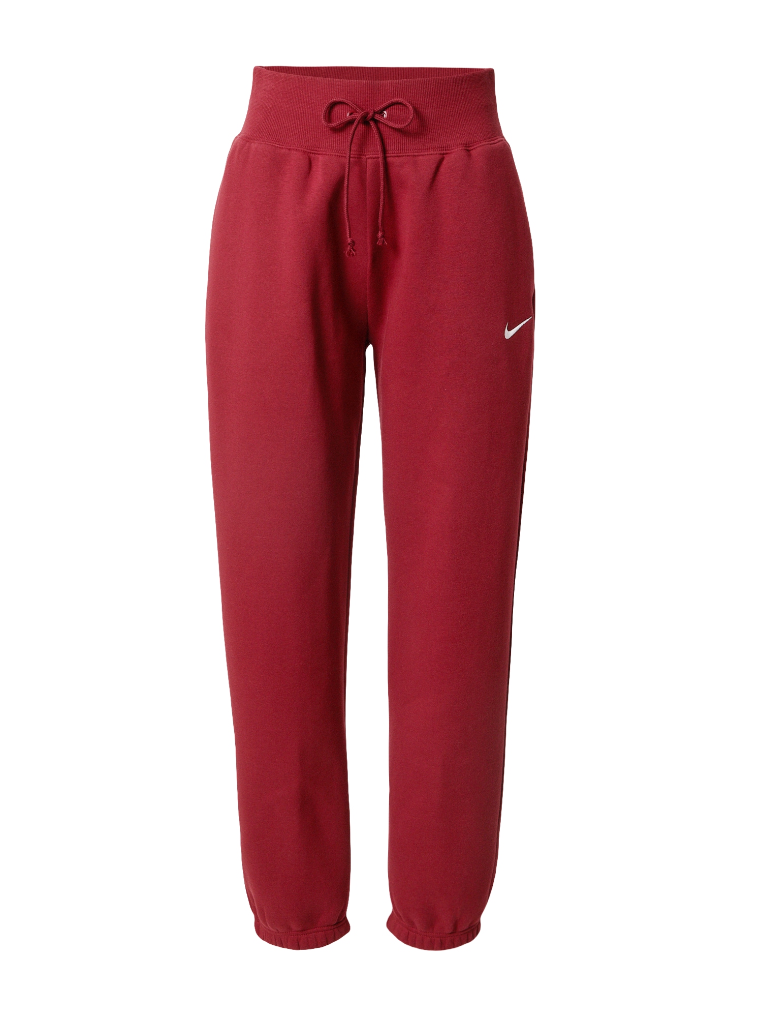 Nohavice vínovo červená biela Nike Sportswear