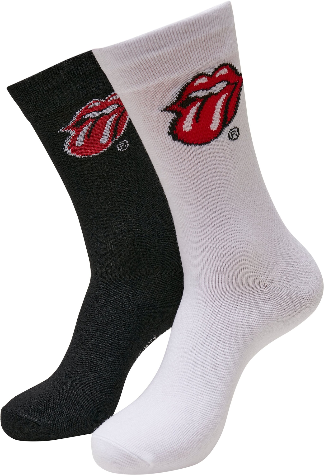 Ponožky Rolling Stones Tongue krvavo červená čierna biela Merchcode