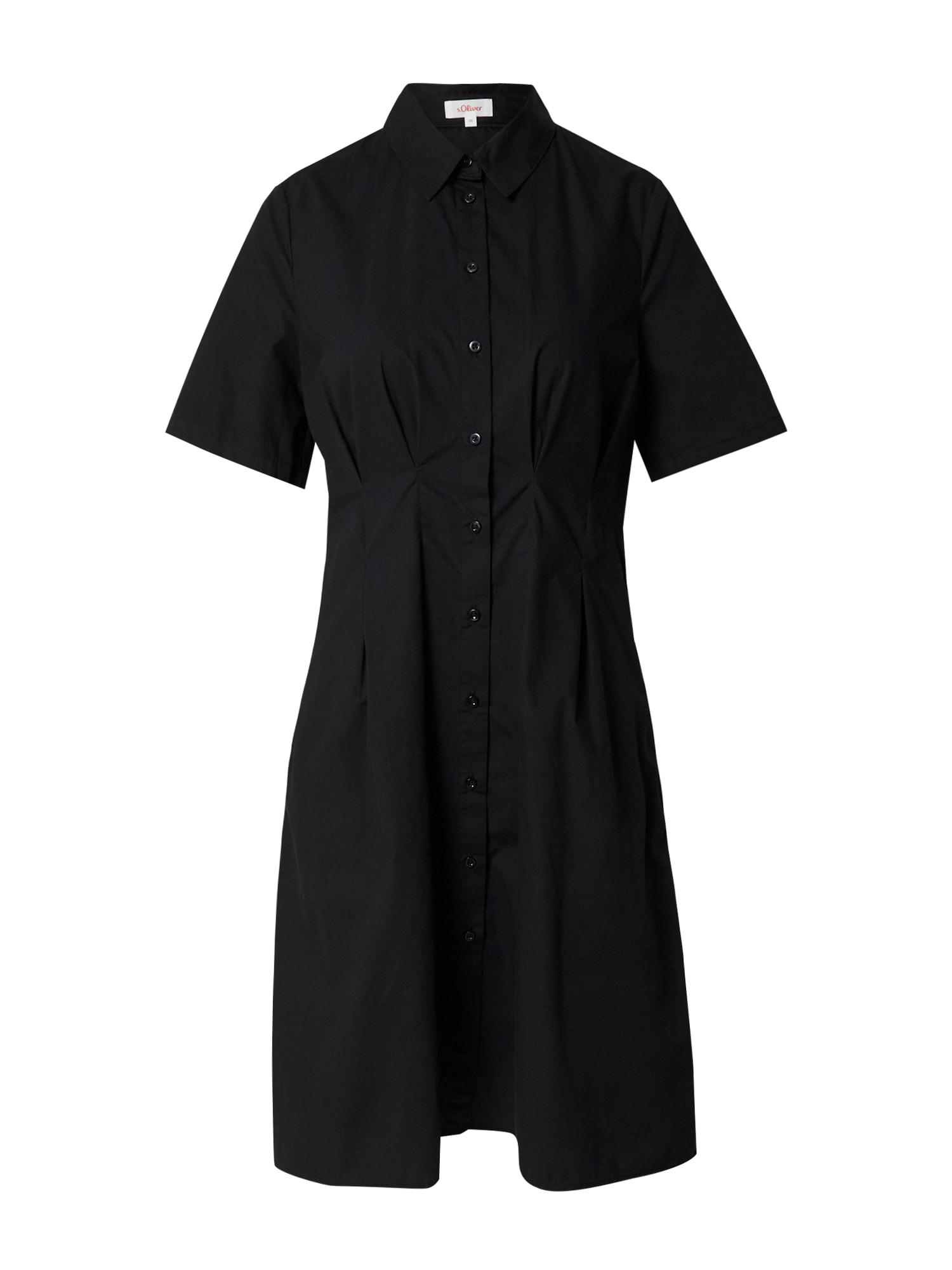 Košeľové šaty čierna s.Oliver
