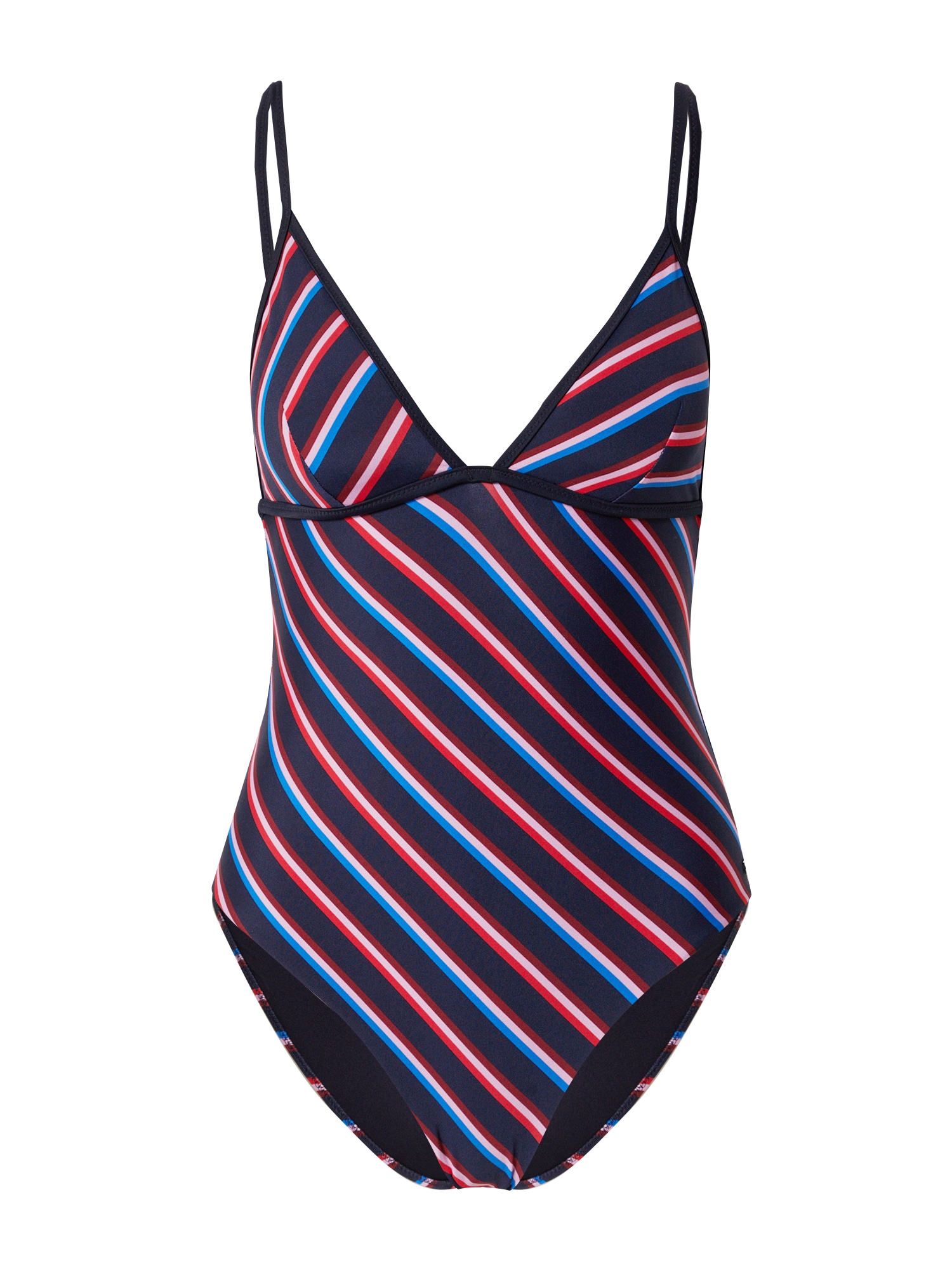 Jednodielne plavky tyrkysová tmavomodrá tmavočervená biela Tommy Hilfiger Underwear