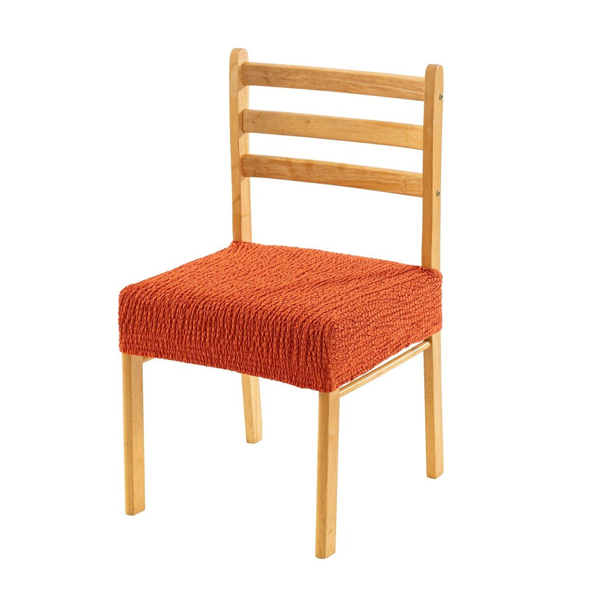 Súprava 2 poťahov na sedadlo stoličky oranžová súpr. 2 ks